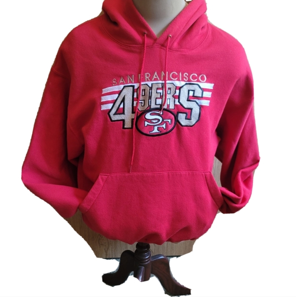 G brand 49ERS pullover Hooded sweater(sold) - Picture 9 of 10